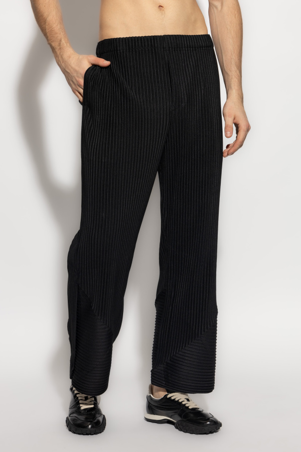 Men's Homme Plissé Issey Miyake Black Pants | Nordstrom